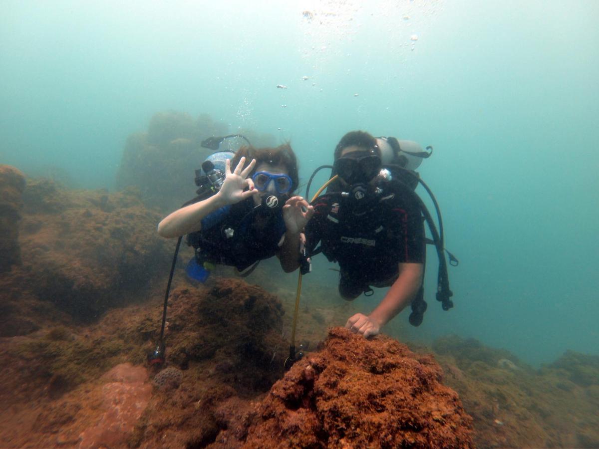 Paul'S Kitchenettes Da Praia & Nemo Dive, Centro De Mergulho サンタ・クルース・カブラーリア エクステリア 写真